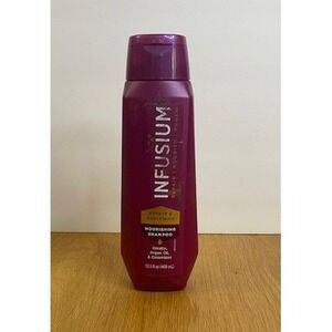Infusium Repair & Replenish Shampoo Unisex 13.5oz Purple New Keratin Argan Oil